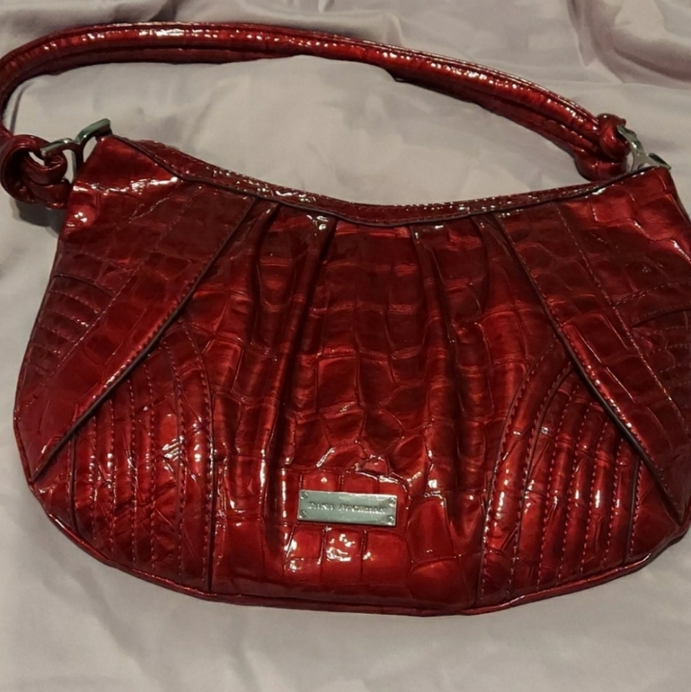 DANA BUCHMAN RUBY RED PURSE